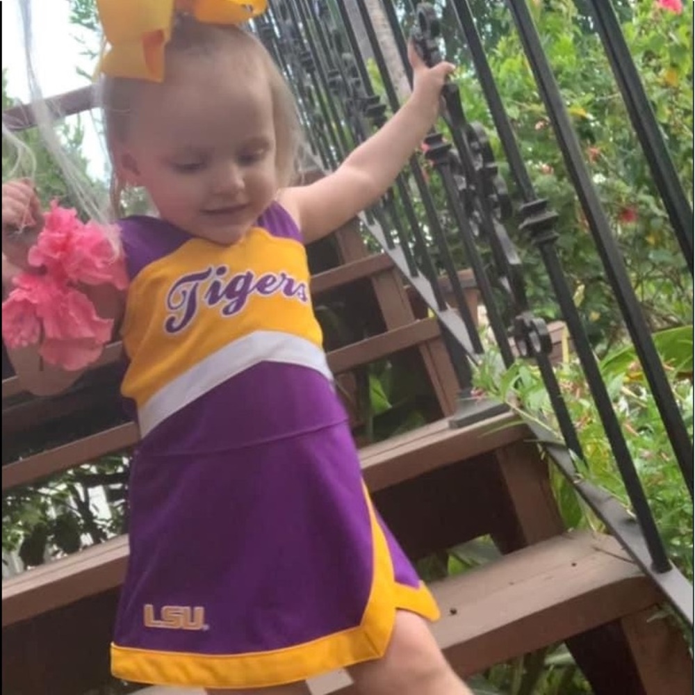 LSU Tigers Cheerleading Outfit